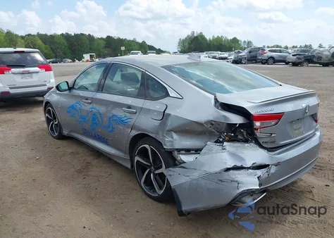 2019 Honda Accord Sport from USA, damaged, VIN 1HGCV1F35KA132336